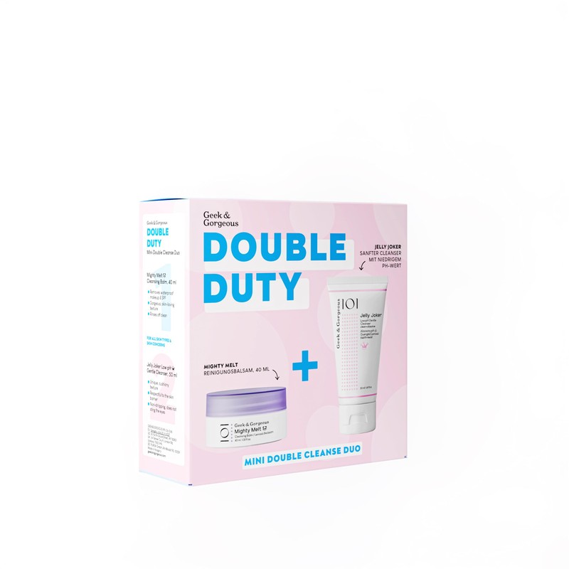 Geek & Gorgeous Double Duty - Double Cleanse Duo -