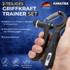 KIMATRA 2-Piece Grip Strength Trainer Pack from 5 kg to
