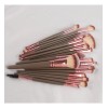 Pinceles Y Herramientas De Maquillaje Profesionales 56 Pcs Marrón