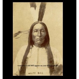 1880s White Bull PHOTO He Killed George Custer, Battle of Little Bighorn Indian