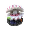 Tighall Aquarium Volcano with Air Stone Bubbler Volcano Ornament Fish