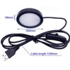 MoKongFu Black Finish Under Cabinet Puck Light 3W Mounted LED
