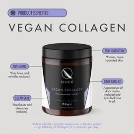 QSilica Vegan Collagen Capsules, 60 Capsules