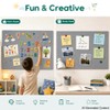 RemixOri 36" x 24" Magnetic Board for Wall, Heavy Duty,