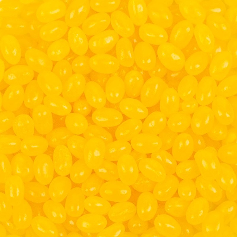 12oz Yellow Candy Jelly Beans Lemon Sweet Jelly Beans in