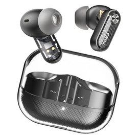 TOZO Crystal Pods Hybrid Active Noise Cancelling Wireless Earbuds Bluetooth 5.4