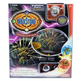 Warstone Trading Card Game Skirmish Pack - 15 Card Deck & 6 Stones - Metarok