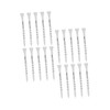 Kisangel 100pcs Golf Tees Ball Racks Wooden Golf Tee Base