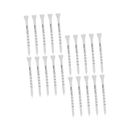 Kisangel 100pcs Golf Tees Ball Racks Wooden Golf Tee Base Accessories for Lovers Beginners and