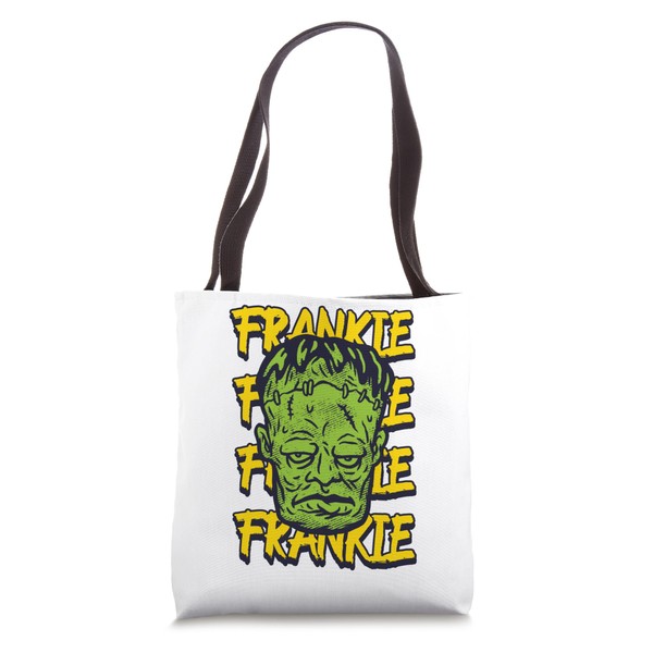 Retro Halloween Frankenstein Frankie Tote Bag