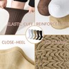 Slouch Socks Girls Cushioned Chunky Stacked Boot Socks Soft Knit