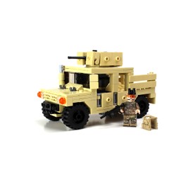 Battle Brick Army Tactical Gun Truck 4 x 4