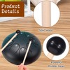 TIESOME 4 Pcs Steel Tongue Drum Mallets, Xylophone Mallet Glockenspiel