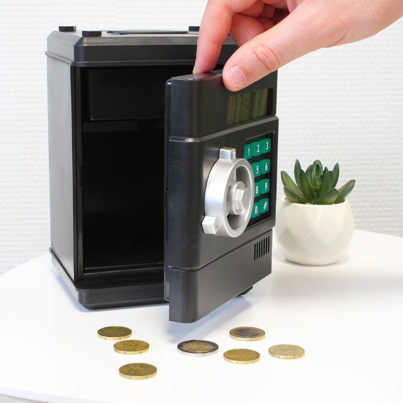 Electronic Money Box with Automatic Counting - Safe Digital 6
