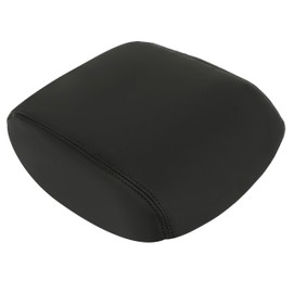 KUAFU Center Console Armrest Cover Compatible with 2009-2015 Honda Pilot Console Lid Cover Pad Replacement PVC Black