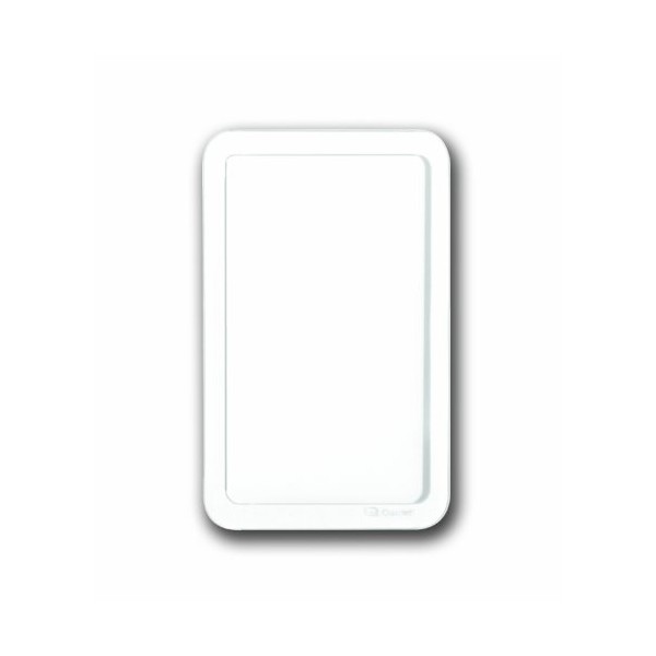 Quartet iQTotal Erase Marker Board, 11 x 6 3/4 Inches, White, Translucent Frame (TM1107)