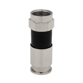 Perfect Vision PV6UE-05 'Ridgeloc' Universal Fit RG6 Coax Cable Compression Connectors, Bag of 50