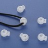 Hariendny 10 PCS Cord Locks Plastic Spring Cord Locks Single