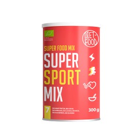 Diet-Food Diet-Food Sports Superfoods Powder - 300 Gramm Bio Sport Smoothie Mix - Spirulina + Maca - Frchte & Gemse Pulver - Veganes Vitamin Smoothie Pulver fr Sportliche M?nner & Frauen