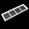 Fits 14x6 Duct Opening | Steel Baseboard Return Air Grille