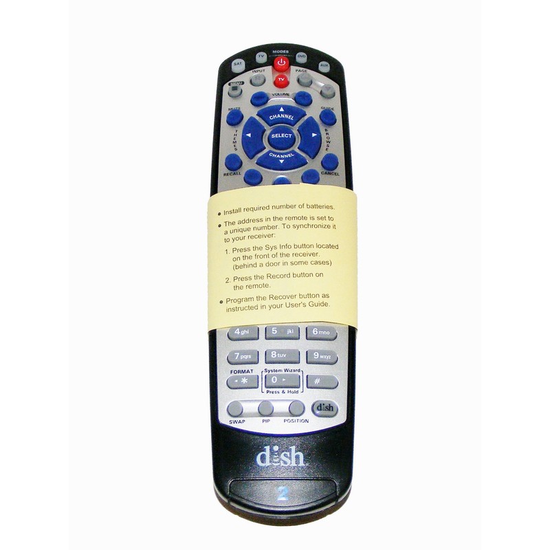 Dish Network 21.0 IR/UHF Pro Remote TV