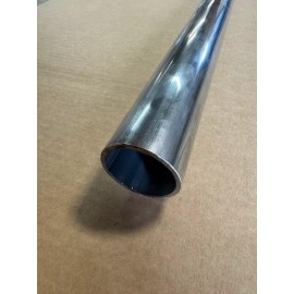 Unbranded 2.50" OD x 0.12" Wall Stainless Steel Tube x 24” Length, 304 Stainless, 2.26" ID