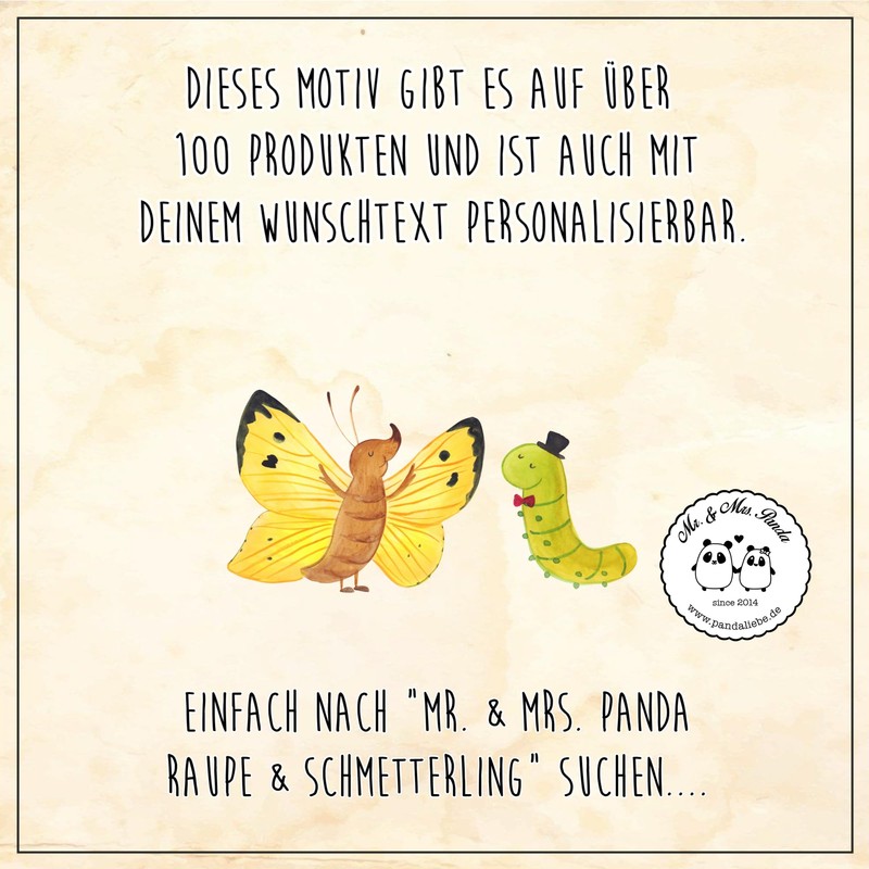 Mr. & Mrs. Panda Car Sun Shade Caterpillar Butterfly Gift