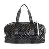 Debra Diamond Quilted Collection Weekender - Color: Champagne
