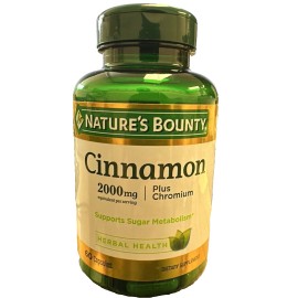 Nature’s Bounty Nature's Bounty Cinnamon Plus Chromium 2,000 mg 60 Caps