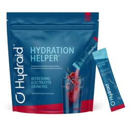 Hydraid Hydration Helper Cherry - Electrolyte Powder with 1118mg Electrolytes with 25 Sticks with Cherry Flavour