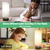 DEGNJU Small Lamp for Bedroom, Bedside Lamps for Night Stands,
