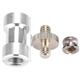 Dowel Screw Set, All Stainless Steel, Camera Screws, Camera Tripod Screws, 1/4 Inch 3/8 Inch, For Light Stand