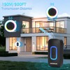 Aigostar Wireless Bell with RGB Light, IP55 Waterproof Outdoor Door