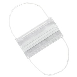 川西 Industrial kuri-nberuzu Fresh Mask Ply Overhead 100 Piece, White, One [2 Layer] # 7040 