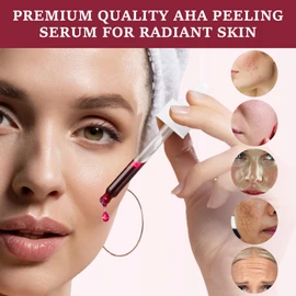AHA 30% + BHA 2% Peeling Solutions, Glycolic Acid Peel with Lactic Acid Aloe Vera, Facial Exfoliator Exfoliating Peel for All Skin, 1 Fl Oz