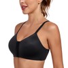 Lemorosy Women's Bra Without Underwire Front Closure Large Sizes Strong