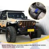 ASUBHA 2Pack Factory Bumper Tow Hook Covers for Most Cars