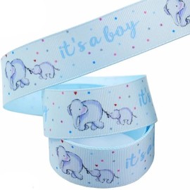 2 m x 22 mm It's A Baby Boy – Baby Shower, Birthday, Christening, Gift Wrap Presents