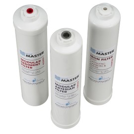 Home Master Artesian HydroGardener Pro Replacement Water Filter Change Set, White