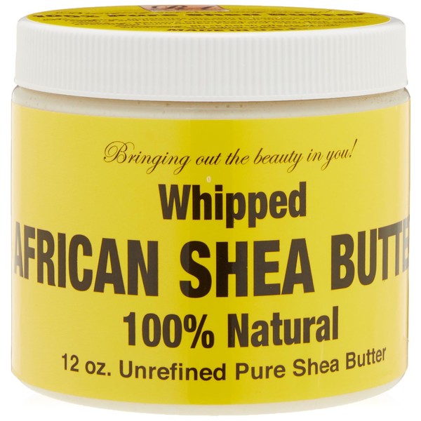 RA Cosmetics Pure Shea Butter, Unscented - 12oz | 100% Pure and Natural African Shea Butter for Men & Women - Handcrafted Moisturizer with Essential Vitamins for Radiant Skin, Thicker Hair & Soft Lips