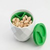 DSSWEN Stylish Pistachio & Sunflower Seed Cup with Lid -