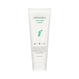Cellmedix Cica Clear Cream 250g Trouble Soothing + Sample / 셀메딕스 시카 클리어 크림 250g 트러블 진정+샘플