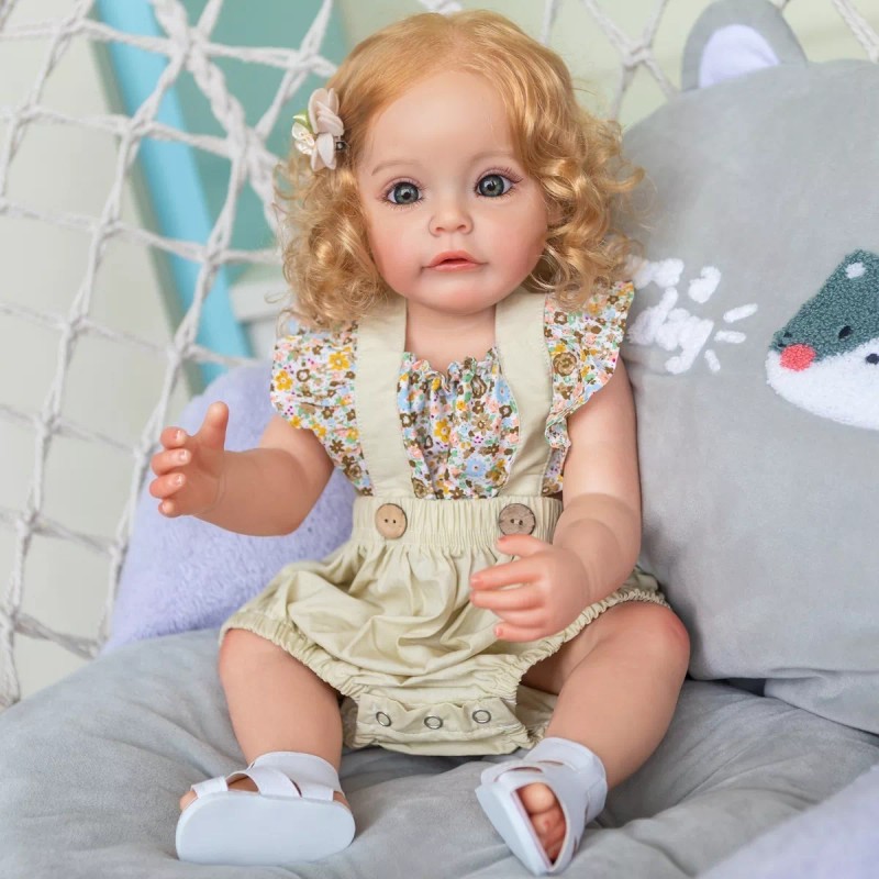 Nayumi 56cm Bebé Reborn Muñeca Silicona De Cuerpo Completo Realista