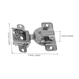 Gadpiparty Kitchen Cabinet Hinges Soft Close Full Overlay Cabinet Door Hinges Heavy Duty Frameless Adjustable Concealed Cabinet Cup Hinge