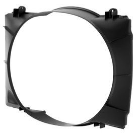 KUAFU Front Radiator Fan Shroud Compatible with 1985-1993 Ford F-150 F-250 F-350 Bronco Replacement for E5TZ8146H FO3110112 Plastic Black