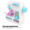 Kids Sewing Machine Toy Kit Portable W/Model Tape Scissor Threader