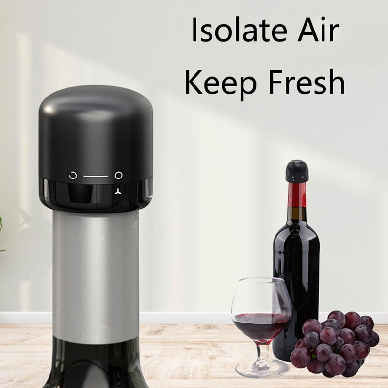 BE-TOOL Champagne Stopper & Red Wine stoppers, 4 Pack Reusable
