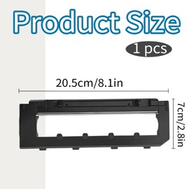 Replacement Main Brush Back Cover, Roborock Replacement Parts, Main Brush Cover for Roborock S7 Accessories, S7+, S7 MaxV, S7 MaxV Plus, S7 MaxV Ultra, Q7, Q7+, Q7 Max, Q7 Max+, Easy to Install