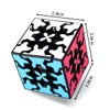 ALaLatois Gear Cube 3x3 with Three-Dimensional Gear Structure Magic Cube