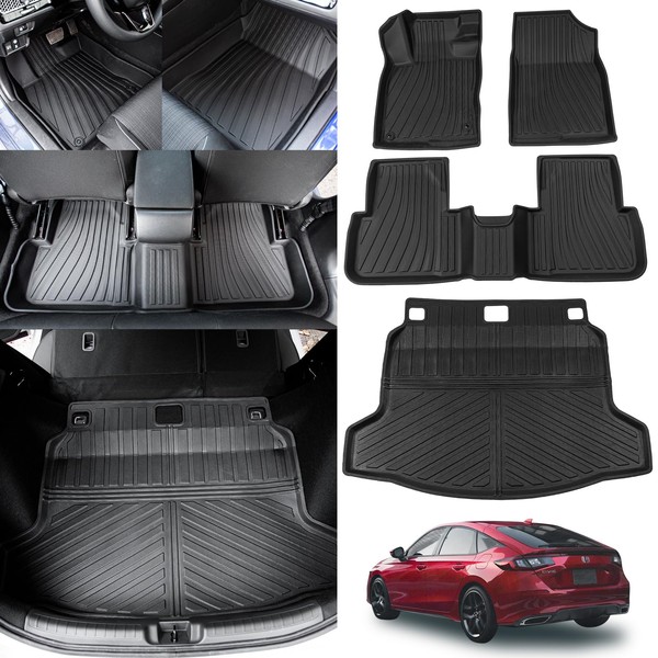Maxzina Floor Mats Compatible with 2022 2023 2024 Honda Civic